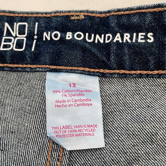 No!Bo! No Boundaries High Rise 3.5” Inseam Tom Girl Short Sz 13 - Picture 3 of 7